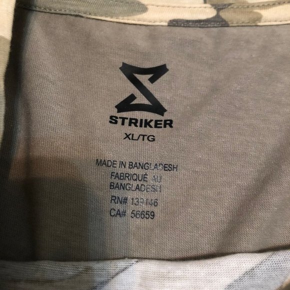 Striker Team USA Crew Neck Neck Camo size XL - Picture 4 of 10